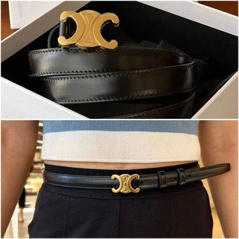 celine triomphe belt price|celine belt summer 2020.